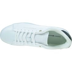 Tommy Hilfiger Čevlji bela 44 EU Court Cupsole Leather Gold