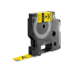 Dymo 18432 (S0718450) RHINO vinil profi D1 12mm x 5,5m črno na rumeno