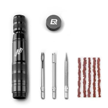 ROCKBROS Repair Kit komplet za popravilo pnevmatik brez zračnic, črna
