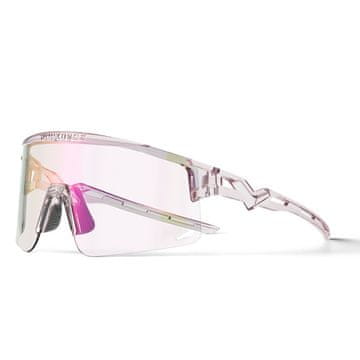 ROCKBROS RB3006 Polarized kolesarska očala, prozorna / vijolična