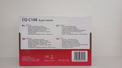 CQpoint CQ-C108 - stikalo, 8 vrat, 10/100 RJ45