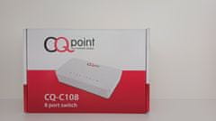 CQpoint CQ-C108 - stikalo, 8 vrat, 10/100 RJ45