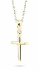 Cutie Jewellery Obesek iz rumenega zlata Križ Z8048-40-10-X-1