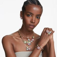 Swarovski Elegantna cvetlična ogrlica s kristali Swarovski Idyllia 5721668