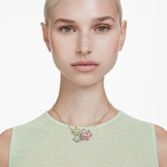 Swarovski Elegantna cvetlična ogrlica s kristali Swarovski Idyllia 5721668