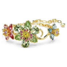 Swarovski Osupljiva masivna zapestnica s cvetom Idilije 5717156