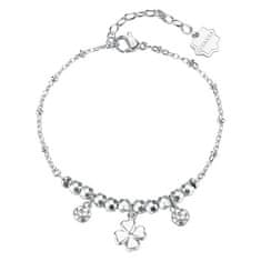 Brosway Jeklena zapestnica s srečnimi amuleti Chakra BHKB265
