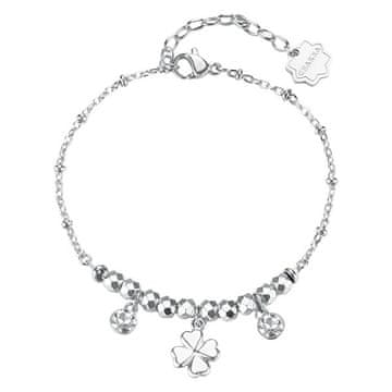 Brosway Jeklena zapestnica s srečnimi amuleti Chakra BHKB265