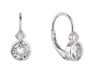 Evolution Group Čudoviti dekliški uhani s cirkoni 11479.1 kristal