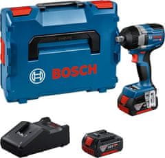 Bosch AKUMULATORSKI UDARNI KLJUČ 1/2' GDS 18V-750 C 2*5.0AH L-BOX