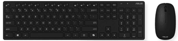 ASUS W5000 Copilot komplet tipkovnice in miške, USB, SI, brezžična, črn (90XB0430-BKM420)