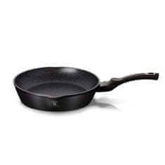 Berlingerhaus Globoka ponev z marmornato površino 24 cm Black Silver Collection BH-6185