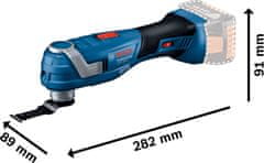 Bosch AKUMULATORSKI VEČNAMENSKI STROJ GOP 185-LI 0*AH