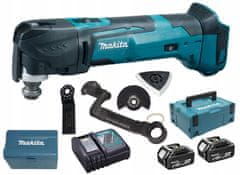 Makita AKUMULATORSKO VEČNAMENSKO ORODJE Z DODATKI. 18V 2*3,0AH