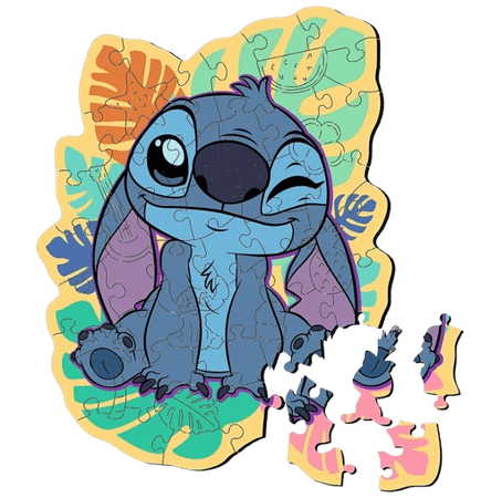  Trefl lesena sestavljanka, Lilo & Stich, 50/1