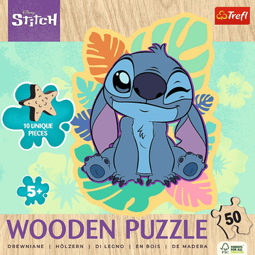 Trefl lesena sestavljanka, Lilo & Stich, 50/1 (20281)