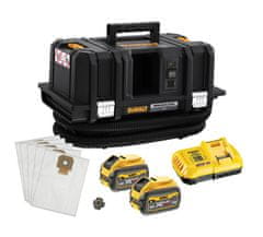 DeWalt AKUMULATORSKI SESALNIK XR FLEXVOLT 54V 2*6,0AH