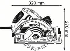 Bosch KROŽNA ŽAGA GKS 65 GCE 1800W