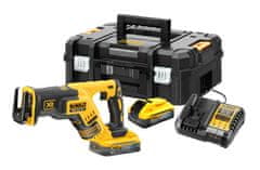 DeWalt AKUMULATORSKA SABLJASTA ŽAGA 18V XR 2*5,0AH TSTAK