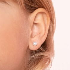 Cutie Jewellery Elegantni uhani iz rožnatega zlata z biseri Z8002-30-C4-X-4