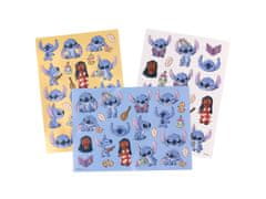 Disney DISNEY Stitch Ustvarjalni set za barvanje za otroke, KOMPLET: nalepke, DIŠEČI markerji, pobarvanke 