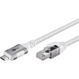 Goobay Adapter type-C / RJ45 Gigabit Lan kabel 2m