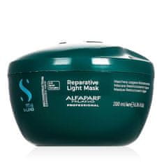 Alfaparf Milano Semi Di Lino Reconstruction Reparative Light Mask maska za lase tanki lasje poškodovani lasje 200 ml za ženske