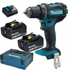 Makita 18V 2*3,0AH LI-LON AKUMULATORSKI VRTALNIK/VIJAČNIK 2 HITROSTI