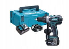 Makita AKUMULATORSKI VRTALNIK 18V 2*5,0AH LI-LON MAKPAC