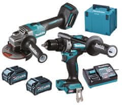 Makita KOMBINIRANI KOMPLET 40V XGT DF001G+GA005G 2*4.0AH MAKPAC