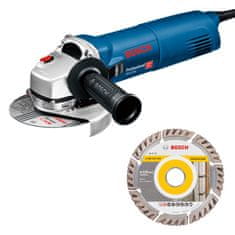 Bosch KOTNI BRUSILNIK 125MM GWS 1400 1400W + DIAMANTNI DISK