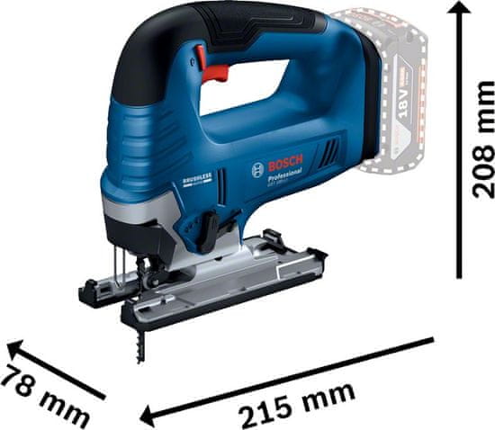Bosch AKUMULATORSKA VBODNA ŽAGA GST 185-LI 0*AH