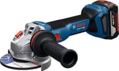Bosch AKUMULATORSKI KOTNI BRUSILNIK 125MM GWS 18V-11 0*AH