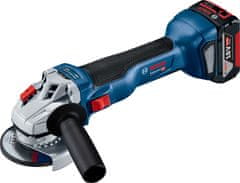 Bosch AKUMULATORSKI KOTNI BRUSILNIK GWS 18V-10 125 2*5,0AH L-BOX