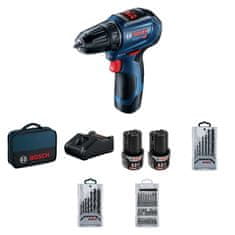 Bosch AKUMULATORSKI VRTALNIK GSR 12V-30 2*2,0AH + ACC