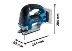 Bosch AKUMULATORSKA VBODNA ŽAGA GST 18V-155 BC 0*AH