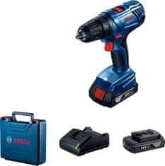 Bosch AKUMULATORSKI VRTALNIK GSR 180-LI 2*2,0AH + ACC