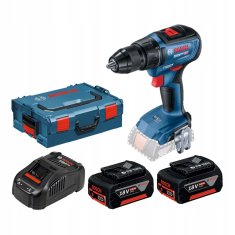 Bosch AKUMULATORSKI VRTALNIK GSR 18V-50 2*5.0*AH