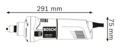 Bosch RAVNI BRUSILNIK GGS 28 C 600W