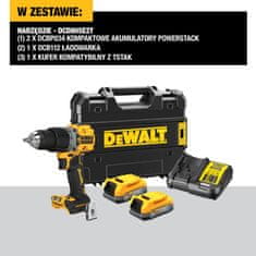 DeWalt VRTALNIK/VIJAČNIK ACUM. Z UDARCEM XR 18V 2*1,7AH