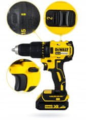 DeWalt AKUMULATORSKI VRTALNIK XR 18V 2*1,5AH LI