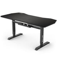 Sharkoon Skiller SGD20 180 x 85 cm črna gaming računalniška miza