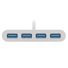 Goobay USB-C na 4x USB 3.0 A bel USB hub