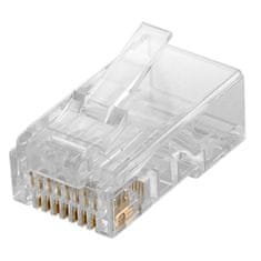 Goobay RJ45 CAT 5e UTP konektor 10 kosov