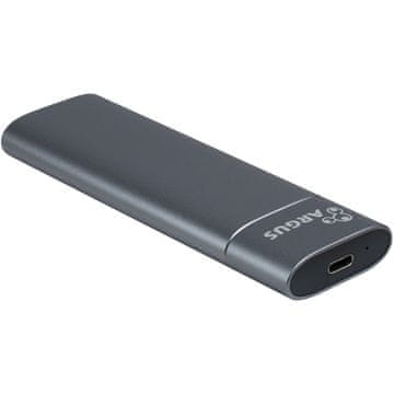Inter-tech GD-MS013 M.2 PCIe (NVMe) USB-C 3.2 Gen2 zunanje ohišje SSD