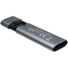 Inter-tech GD-MS013 M.2 PCIe (NVMe) USB-C 3.2 Gen2 zunanje ohišje SSD