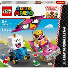 LEGO Super Mario 72038 Mario Kart - Wario in kralj Boo