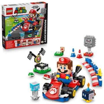 LEGO 72043 Mario Kart – Interaktivni LEGO Mario & Standard Kart