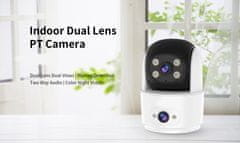 Robaxo RC992DR V2.0 DUAL Smart, Brezžična kamera , WiFi kamera, Notranja kamera, WiFi, IP kamera
