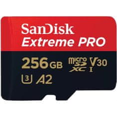 SanDisk Professional KARTICA 256GB SanDisk Extreme PRO microSDXC 200MB/s + Adapter